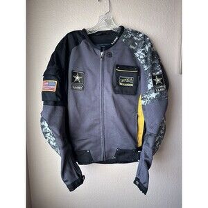 Power Trip Official US Army Tactical Motorcycle Jacket  Men’s Size Medium GUC